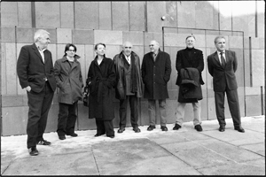 Foto: Martina Gasser; Peter Pakesch, Martin Hochleitner, Stella Rollig, Peter Noever, Günther Dankl, Carl Aigner, Edelbert Köb
